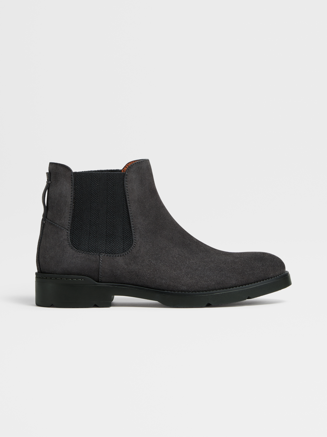 Dark Grey Suede Cortina Boots
